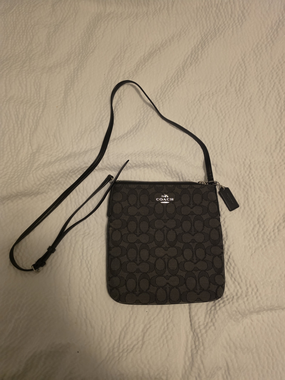 Coach Signature Crossbody Bag in Black